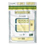 SafeLOK Series D Deposit Bags, 12 x 16, White, 100/Pack (24421989)