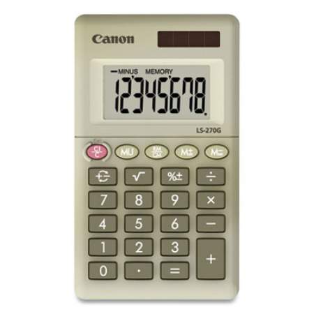 Canon LS-270G Pocket Calculator, 8-Digit LCD (329866)
