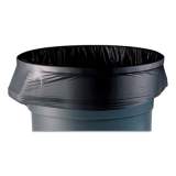 Coastwide Professional AccuFit Linear Low-Density Can Liners, 44 gal, 1.3 mil, 37" x 50", Black, 100/Carton (472383)