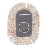 Coastwide Professional Cut-End Dust Mop Head, Wedge Shaped, Cotton, White (24418760)