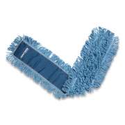 Coastwide Professional Looped-End Dust Mop Head, Cotton, 48 x 5, Blue (24418765)