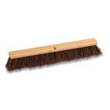Coastwide Professional Palmyra Push Broom Head, Brown Bristles, 24" Brush (24420774)