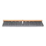 Coastwide Professional Polypropylene Push Broom Head, 24", Gray (24420778)