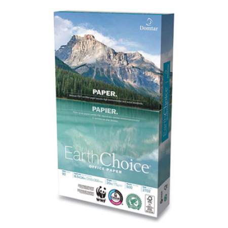 Domtar EarthChoice Office Paper, 92 Bright, 20 lb, 8.5 x 14, White, 500/Ream (707952)