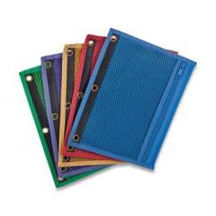 Centis Mesh Binder Pockets, 10.5 x 7.5, Assorted Colors (497931)