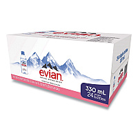 Natural Spring Water, 11.2 oz Bottle, 24/Carton (EVI11201)