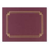 Great Papers! Premium Textured Certificate Holder, 12.65 x 9.75, Burgundy, 3/Pack (414342)