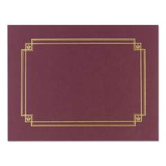 Great Papers! Premium Textured Certificate Holder, 12.65 x 9.75, Burgundy, 3/Pack (939503)