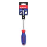 Workpro Straight-Handle Cushion-Grip Screwdriver, 5/16" Slotted Tip, 6" Shaft (W021018WE)