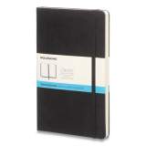 Moleskine Classic Collection Hard Cover Notebook, 1 Subject, Dotted Rule, Black Cover, 8.25 x 5, 70 Sheets (892703XX)
