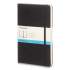 Moleskine Classic Collection Hard Cover Notebook, Quadrille (Dot Grid) Rule, Black Cover, 8.25 x 5, 70 Sheets (2639139)
