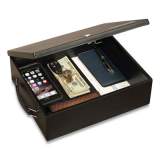 Honeywell Large Cash Management Box, Keylock, 11 x 14.3 x 4.3, Steel, Black (2106794)
