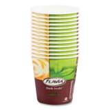 FLAVIA Paper Hot Beverage Cups, 10 oz, Brown/Green, 1,000/Carton (1952557)
