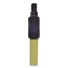 O'Dell Broom Handle with Nylon Thread, Fiberglass, 60" Handle, Yellow (732790)