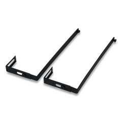 Officemate Partition Wall File Hangers, 1.37 x 3.5 x 7, Black, 2/Pack (440561)