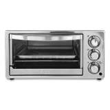 Oster Convection Toaster Oven, 6-Slice, 16.8 x 13.1 x 9, Stainless Steel/Black (2710111)