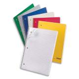 Oxford One-Subject Notebook, Medium/College Rule, Assorted Colors, 9 x 11, 100 Sheets, 6/Pack (397974)