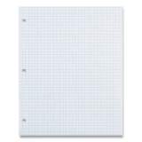Pacon Composition Paper, 3-Hole, 8.5 x 11, 1/4", Quadrille: 4 sq/in, 500/Pack (376104)