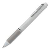 Pentel EnerGel 2S Multi-Color Gel Pen/Pencil, Retractable, Medium 0.5 mm, Black/Red Ink, White Barrel (BLW355W)