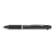 Pentel EnerGel 3 Multi-Color Gel Pen, Retractable, Fine 0.5 mm, Black/Blue/Red Ink, Gray Barrel (BLC35N)