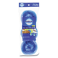 Poly Mesh Scrubbers, Blue, 3/Pack (437775)