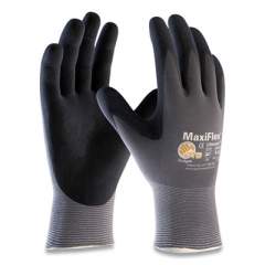 MaxiFlex Endurance Seamless Knit Nylon Gloves, X-Large, Gray/Black, 12 Pairs (179931)