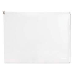 Poppin Poly Zip Folio, Letter Size, Clear, 3/Pack (570192)