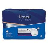 Prevail For Men Overnight Protective Underwear, Large/X-Large, 38" to 64" Waist, 64/Carton (PMX513)