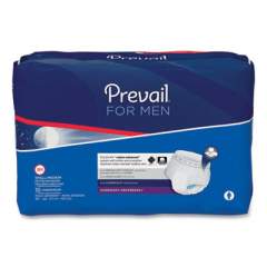 Prevail For Men Overnight Protective Underwear, Small/Medium, 28" to 40" Waist, 72/Carton (2699296)