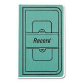 National Tuff Series Record Book, Green Cover, 7.63 x 12.13, 500 White Pages (807344)