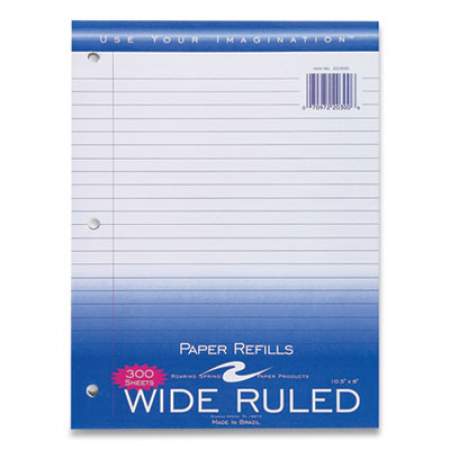 Roaring Spring Notebook Filler Paper, 3-Hole, 8 x 10.5, Wide/Legal Rule, 300/Pack (402268)