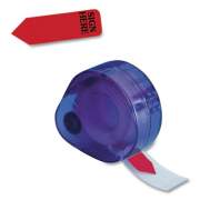Redi-Tag Sign Here Page Flags in Dispenser, 0.56" Wide, Red, 120/Roll, 2 Rolls/Pack (93022)