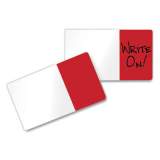 Redi-Tag Easy-To-Read Self-Stick Index Tabs, 0.43" Wide, Red, 50/Pack (437735)