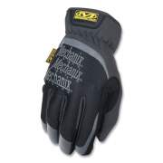 Mechanix Wear FastFit Work Gloves, Black/Gray, Large (MFF05010)