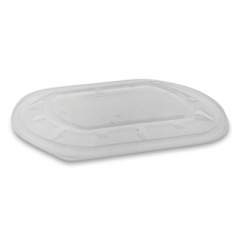 Pactiv Evergreen ClearView MealMaster Lids with Fog Gard Coating, Large Flat Lid, 9.38 x 8 x 0.38, Clear, 300/Carton (YCN8463S00D0)
