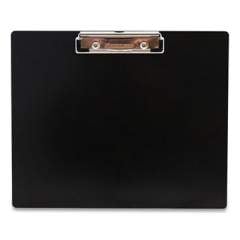 Saunders Recycled Aluminum Landscape Clipboard, 0.5" Clip Capacity, Holds 11 x 8.5 Sheets, Black (24411033)
