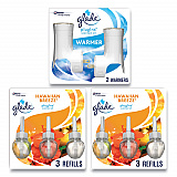 Plugin Scented Oil, Hawaiian Breeze, 0.67 oz, 2 Warmers and 6 Refills/Pack (319962)