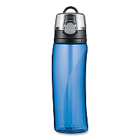 Intak by Thermos Hydration Bottle with Meter, 24 oz, Plastic, Blue (HP4100TLTRI6)