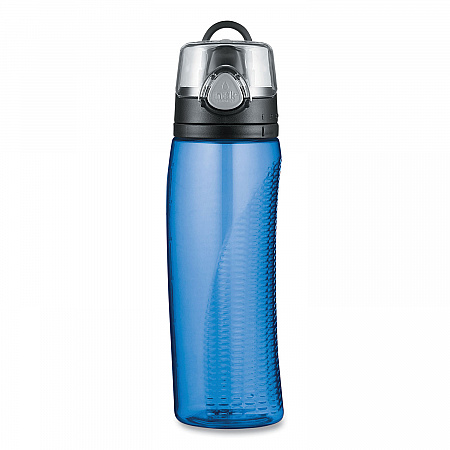 Intak by Thermos Hydration Bottle with Meter, 24 oz, Plastic, Blue (HP4100TLTRI6)