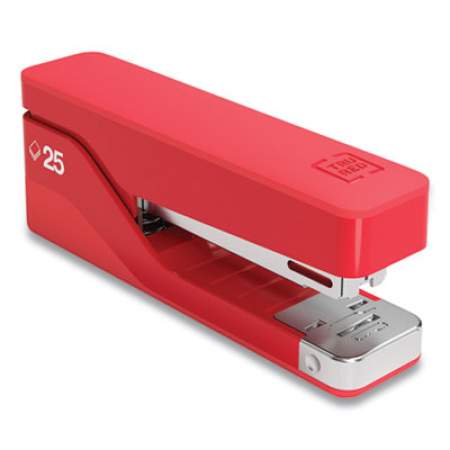 TRU RED Desktop Aluminum Stapler, 25-Sheet Capacity, Red (24418162)