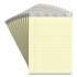TRU RED Notepads, Wide/Legal Rule, 50 Canary-Yellow 8.5 x 11.75 Sheets, 12/Pack (24419913)