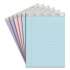 TRU RED Notepads, Wide/Legal Rule, Pastel Sheets, 8.5 x 11.75, 50 Sheets, 6/Pack (24419933)
