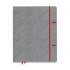 TRU RED Explore Journal, 1 Subject, Dotted Rule, Gray Cover, 10 x 8, 192 Sheets (24421818)