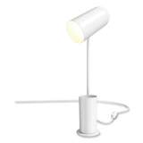 Union & Scale Essentials LED Dome Desk Lamp, 16.9" h, White (24411240)