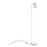 Union & Scale Essentials Metal Floor Lamp with Dome Shade, 60.6" h, White (24411244)