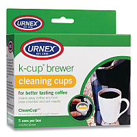 CleanCup Coffee Pod Brewer Cleaning Cups, 0.25 oz Cup, 5/Pack (70135)