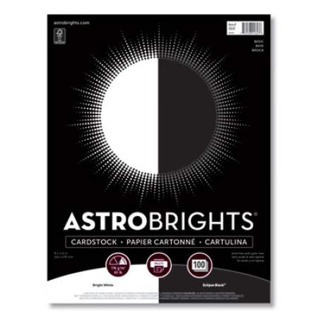 Astrobrights Color Cardstock - "Basic" Assortment, 65 lb, 8.5 x 11, Assorted Basic Colors, 100/Pack (24396495)