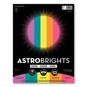 Astrobrights Color Paper - "Tropical" Assortment, 24 lb, 8.5 x 11, Assorted Tropical Colors, 500/Ream (91665)