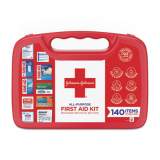 Johnson & Johnson Red Cross All-Purpose First Aid Kit, 140 Pieces, Plastic Case (117210)