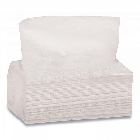 Multipurpose Paper Wiper, 2-Ply, 6.5 x 8.5, White, 115/Pack, 36 Packs/Carton (192124)